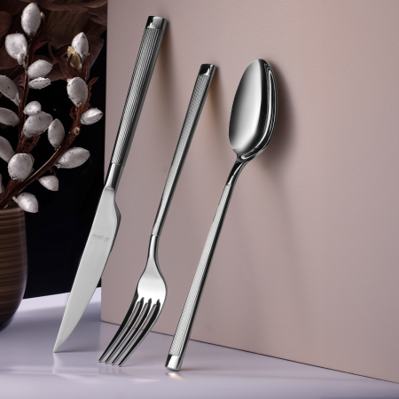 Aryıldız Mirabella 84 Parça 12 Kişilik Çatal Kaşık Bıçak Takımı - ARYILDIZ